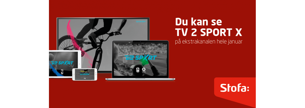 TV 2 Sport X p Ekstrakanalen Januar 2020